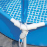 Каркасный бассейн INTEX CANOPY METAL FRAME 183х38см с навесом 700л 28209