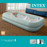 Надувная детская кровать INTEX 66810 2 в 1, 107×168×25 см, с ручным насосом (3–8 лет)